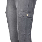 PK Legging d'Équitation Tiesto Full Grip Charcoal Jeans