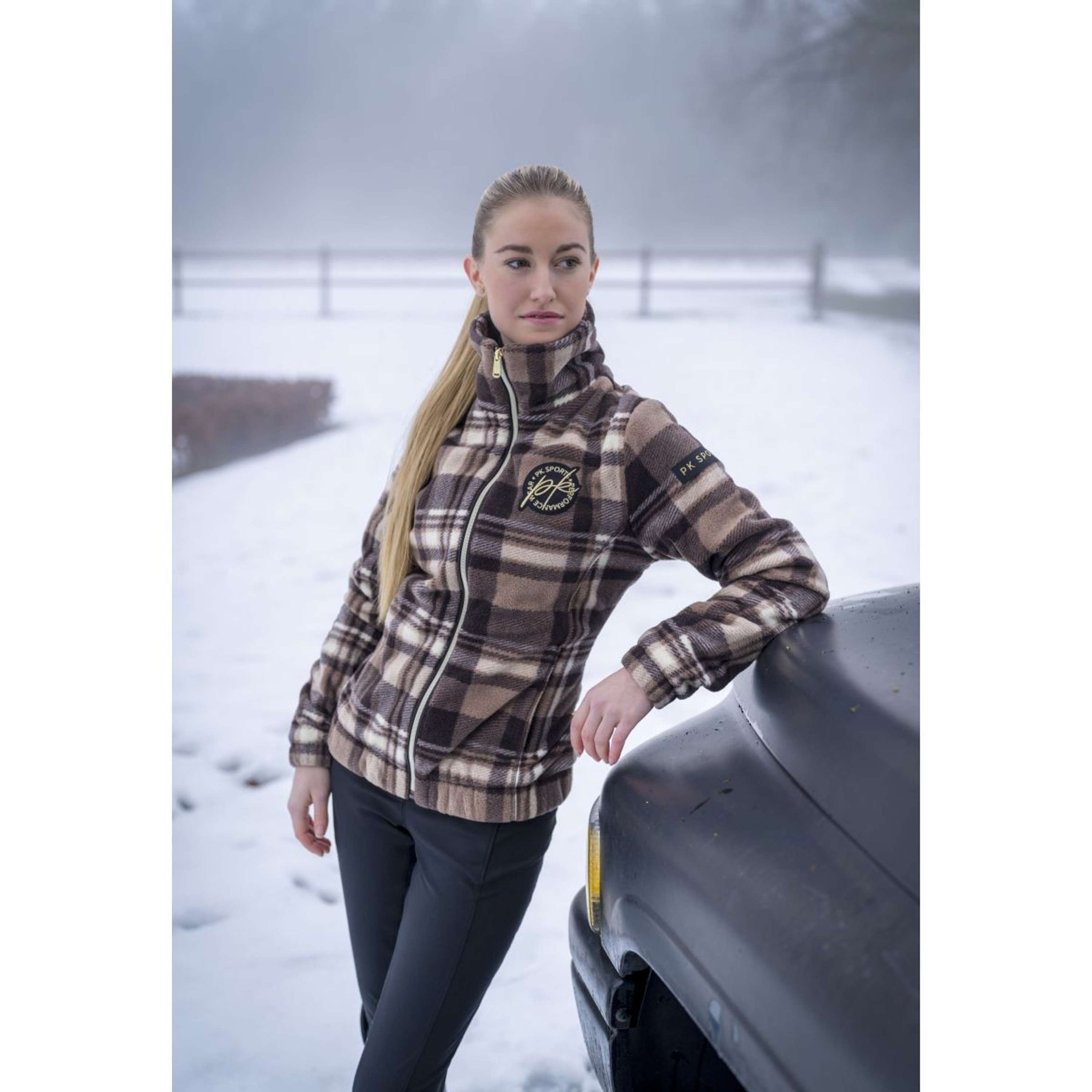 PK Veste Timber Fluffy Café-Marron PK Veste Timber Fluffy Café-Marron