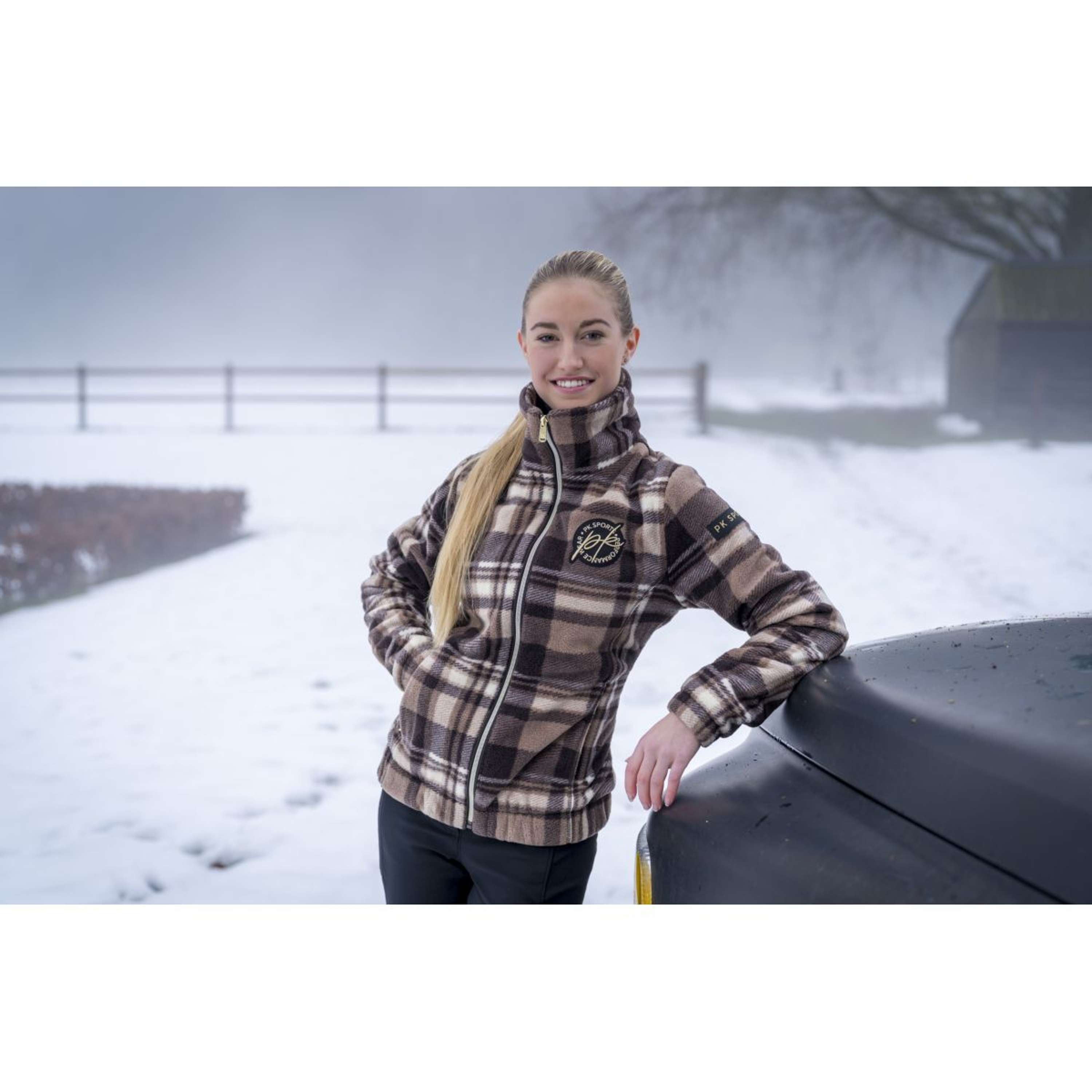PK Veste Timber Fluffy Café-Marron