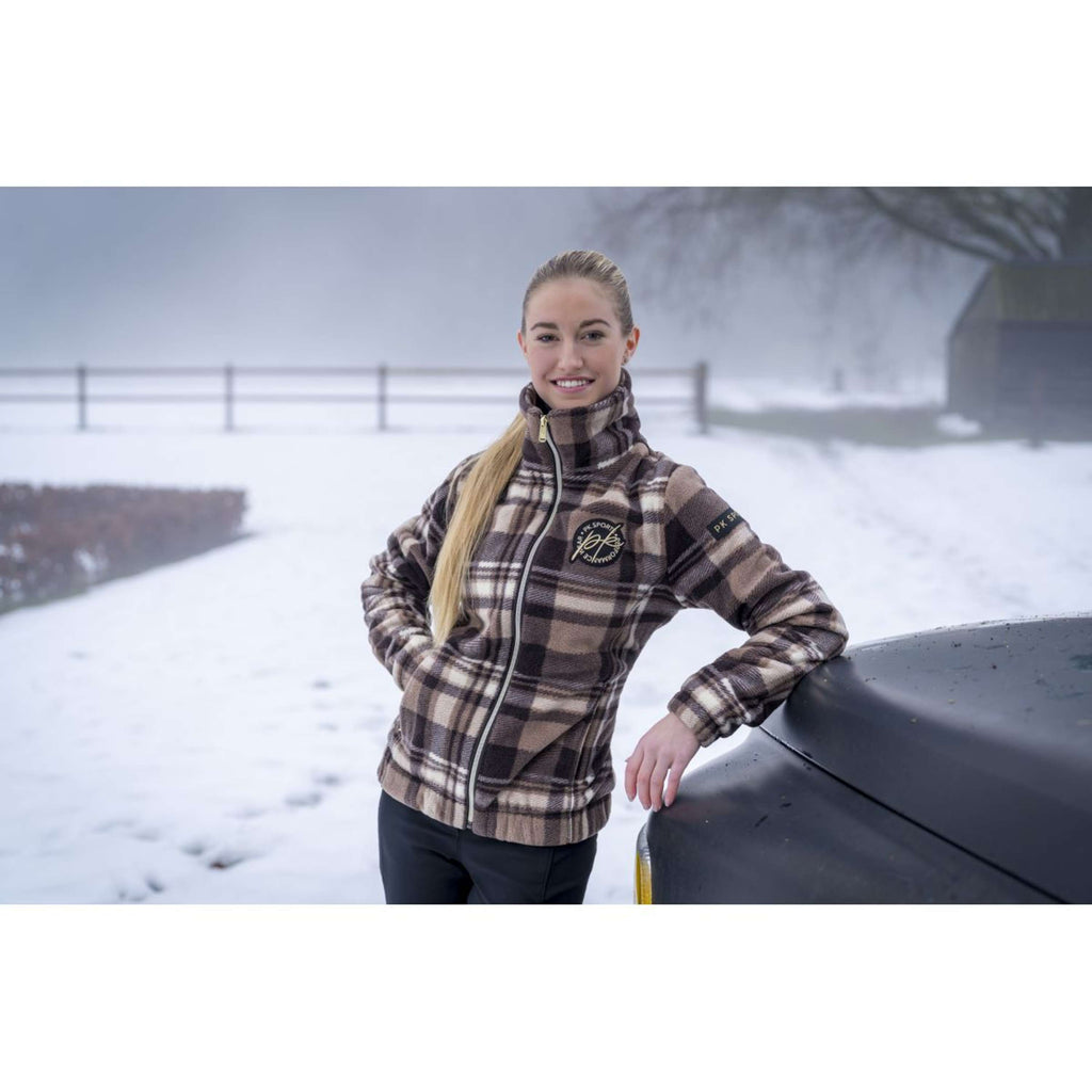PK Veste Timber Fluffy Café-Marron