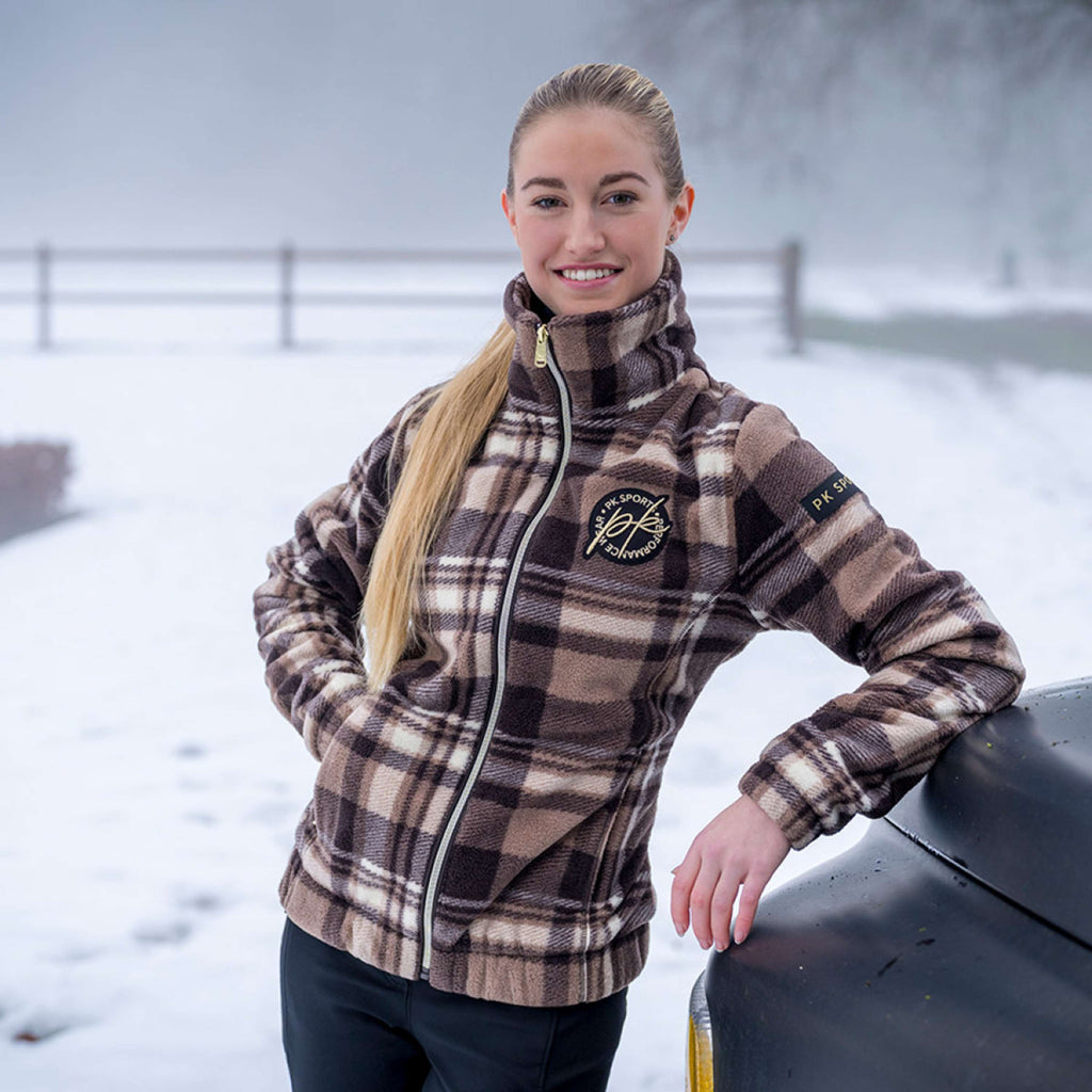 PK Veste Timber Fluffy Café-Marron