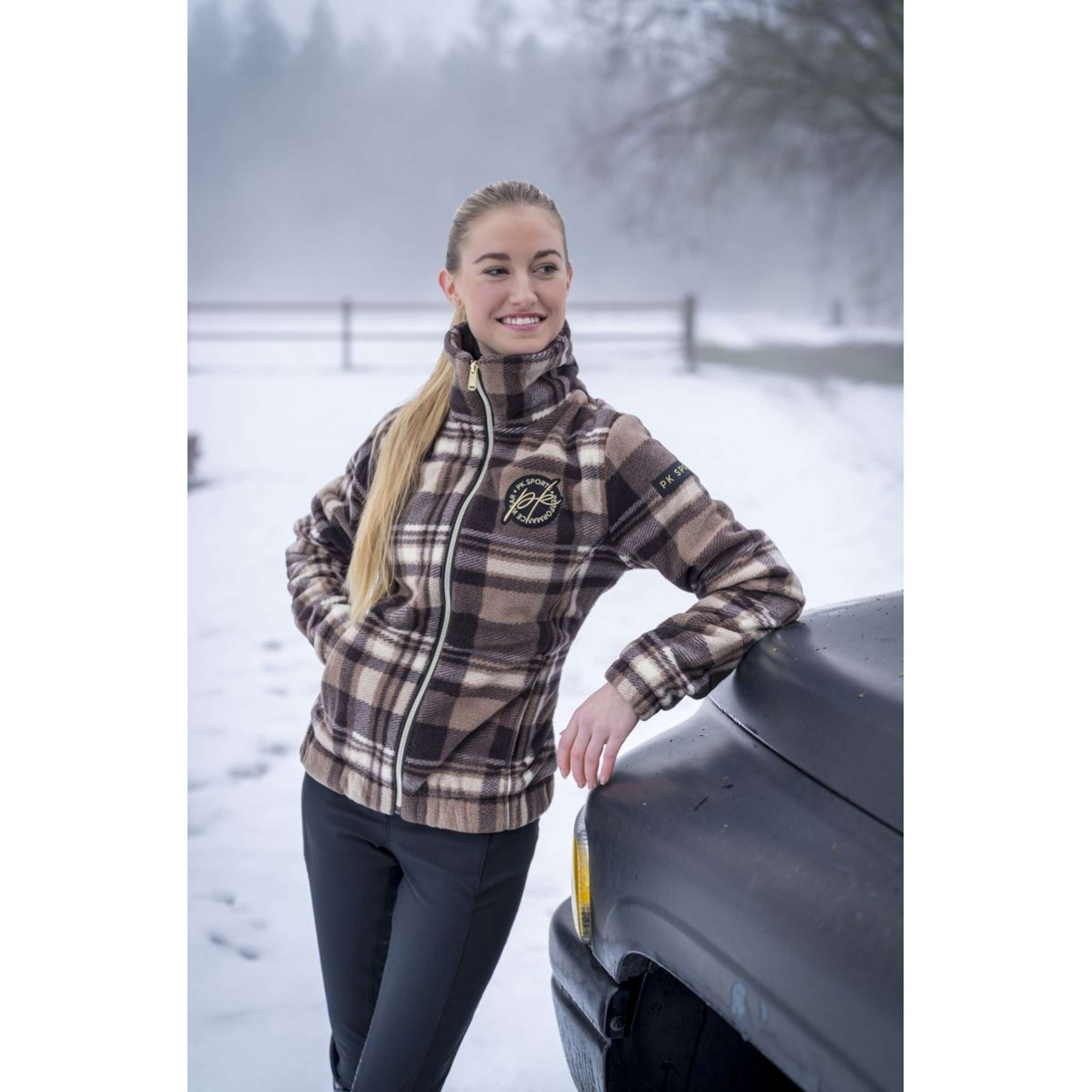PK Veste Timber Fluffy Café-Marron
