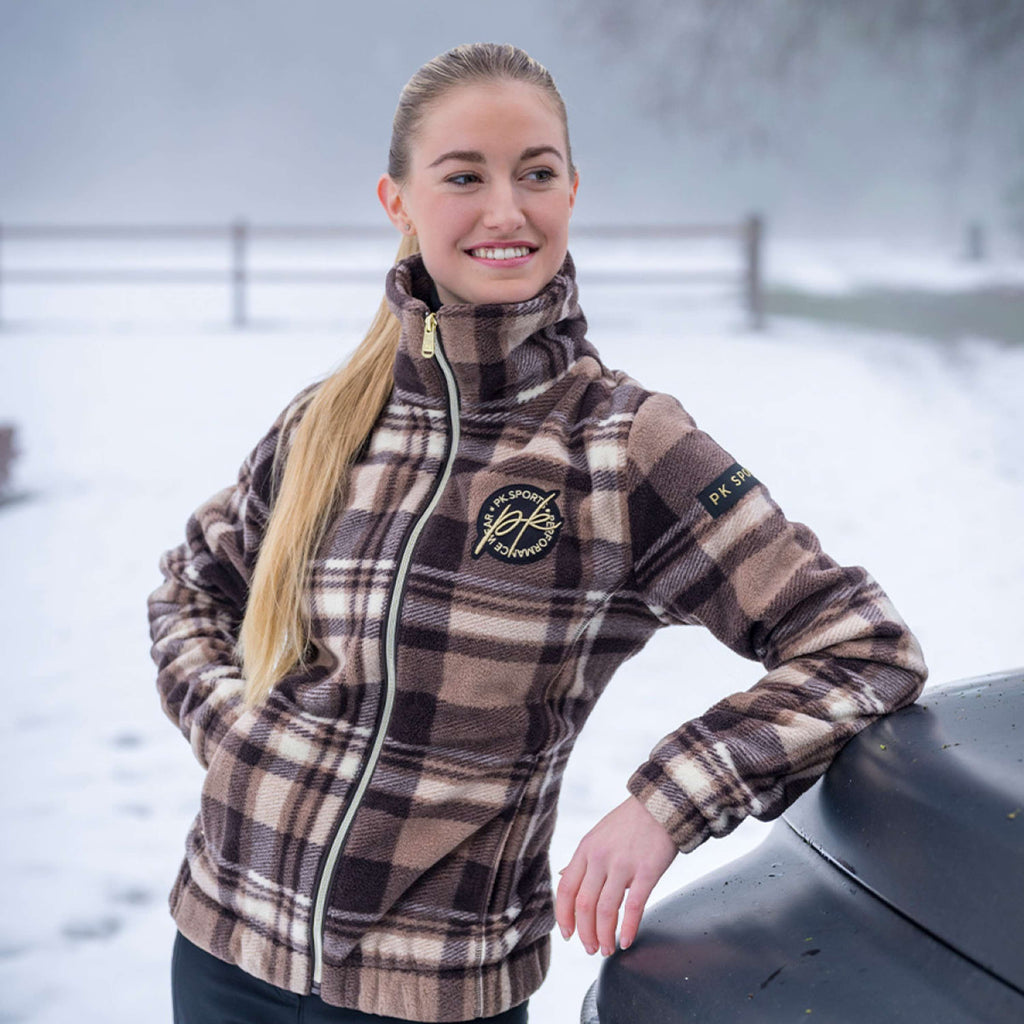 PK Veste Timber Fluffy Café-Marron