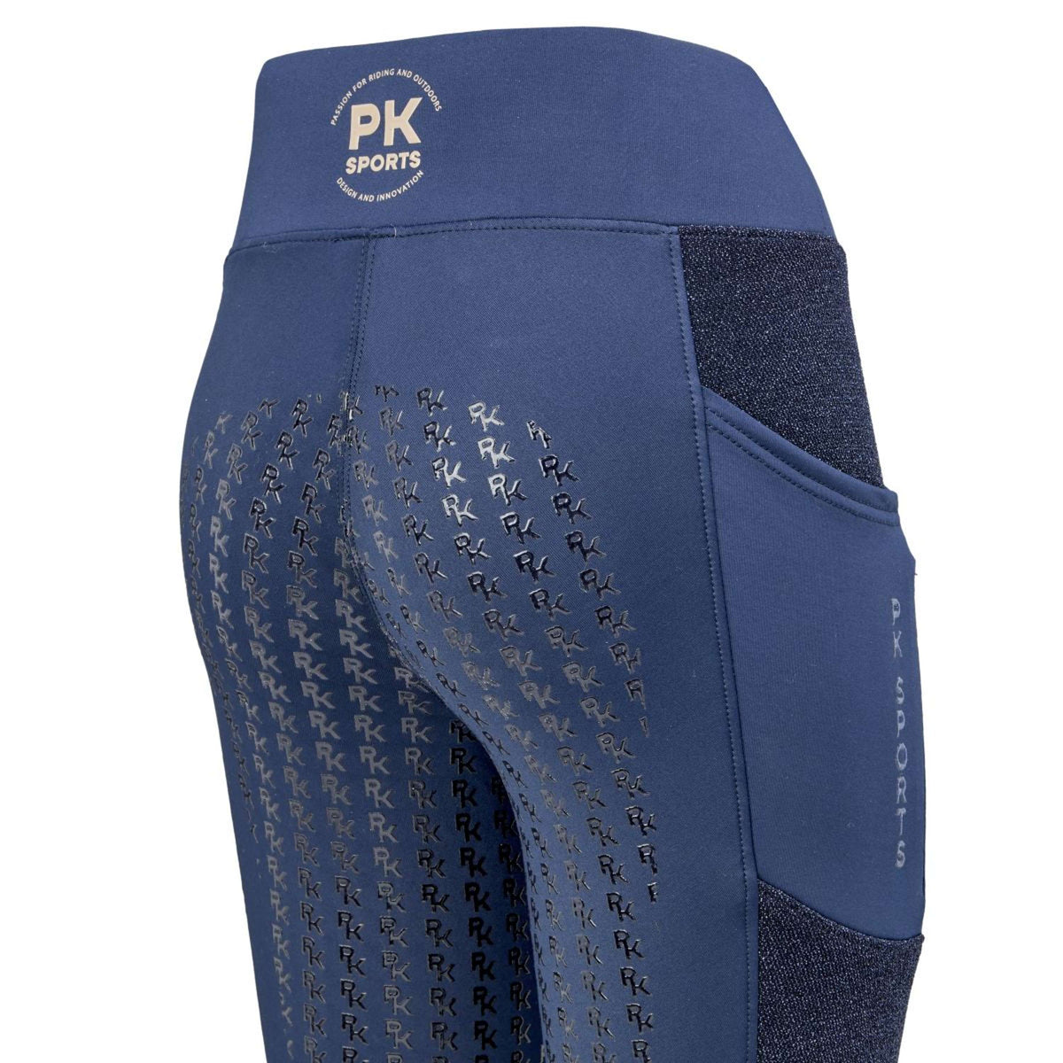 PK Legging d'Équitation Toledo Full Grip Ébène