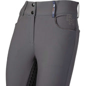 PK Pantalon d'Équitation Tornado Full Grip Charbon