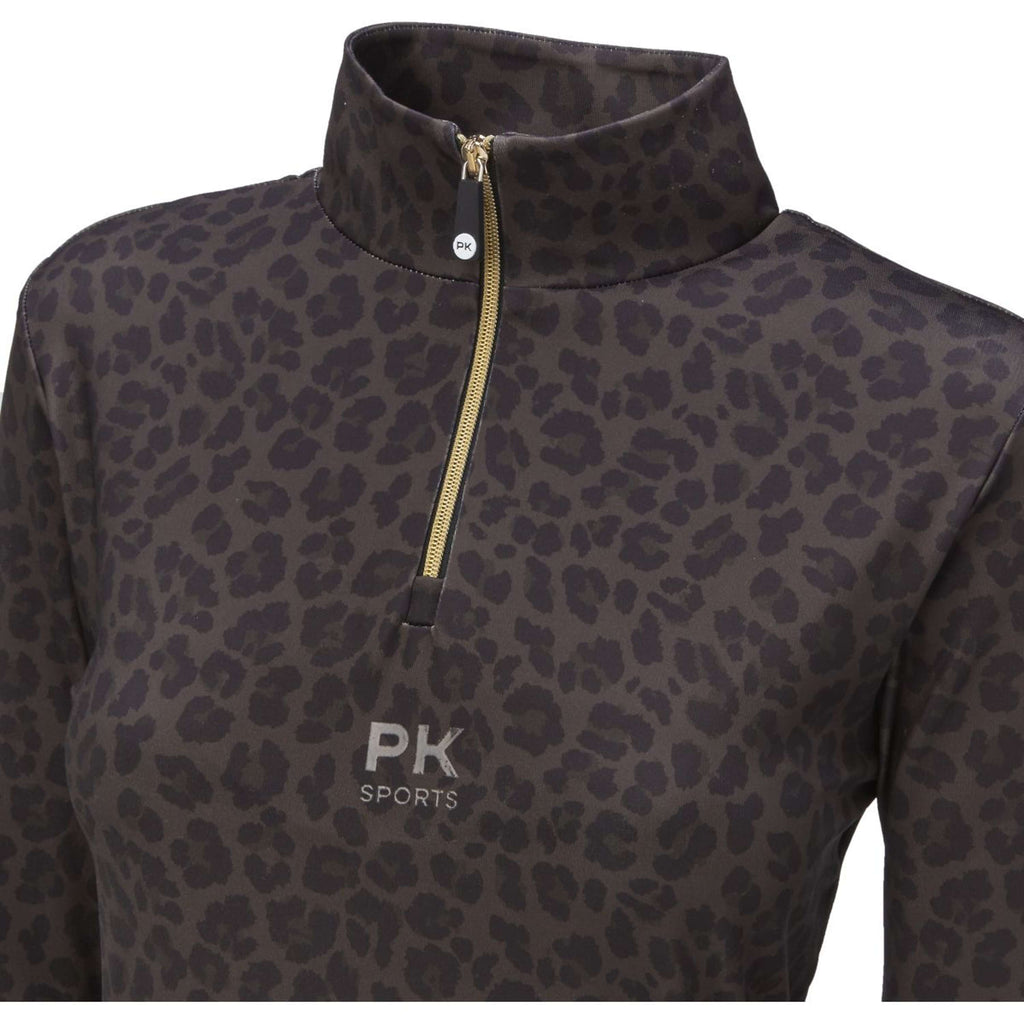 PK Chemise Vixer Longues Manches All Over Coffee