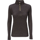 PK Chemise Vixer Longues Manches All Over Coffee