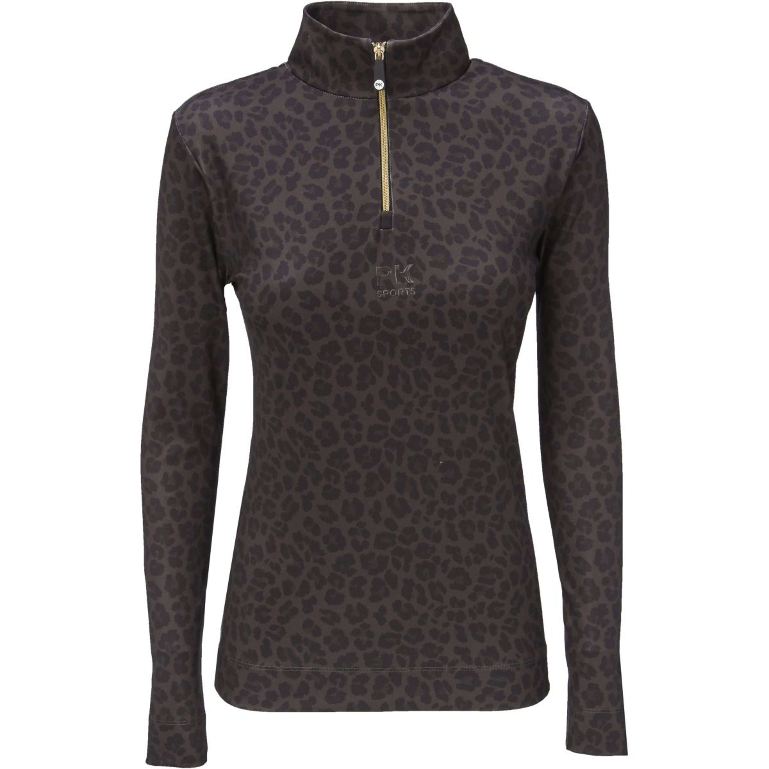 PK Chemise Vixer Longues Manches All Over Coffee