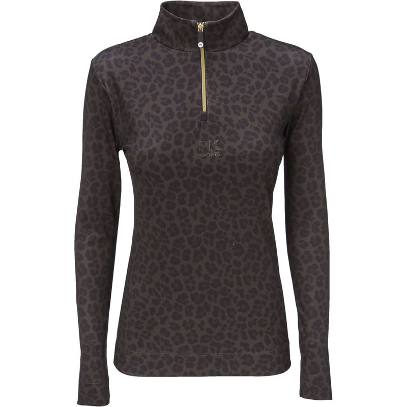 PK Chemise Vixer Longues Manches All Over Coffee