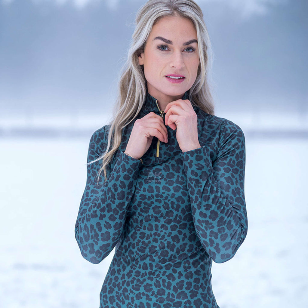 PK Chemise Vixer Longues Manches All Over Sea Moss