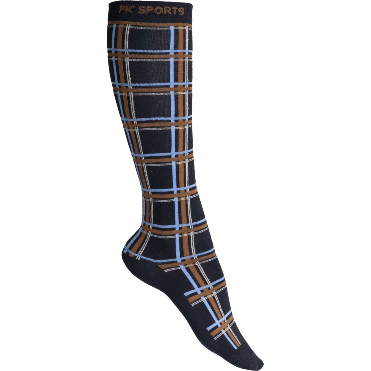 PK Chaussettes Check Nuit bleue