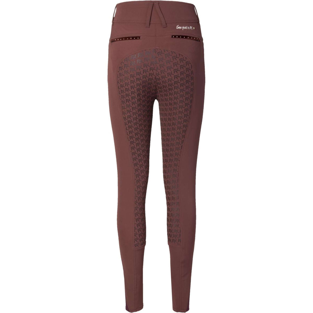 PK Pantalon d'Équitation New Pleasure Full Grip Chocolat