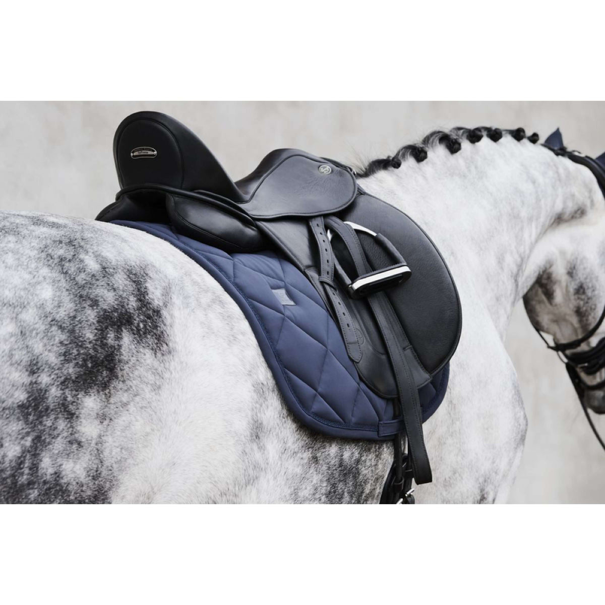 Eskadron Tapis de Selle Platinum Pro Soft Dressage Bleu Atlantique