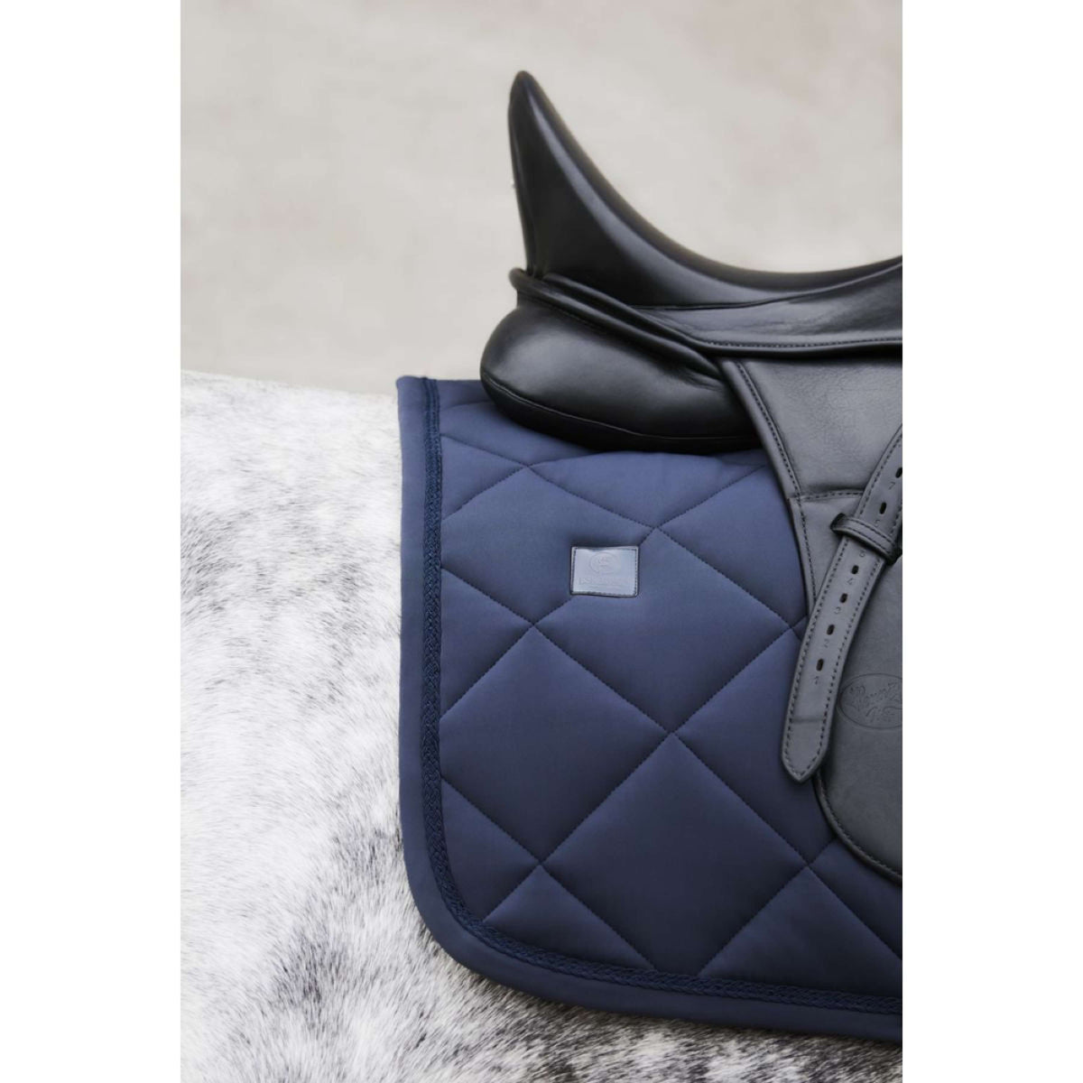 Eskadron Tapis de Selle Platinum Pro Soft Dressage Bleu Atlantique