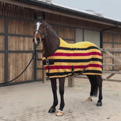 Velder Horsewear Deluxe Fleece Cooler Rug Noir/Jaune