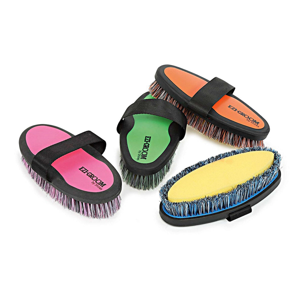 Ezi-groom by Shires Brosse pour Lavage/brosse de Netoyage Bleu Brillant