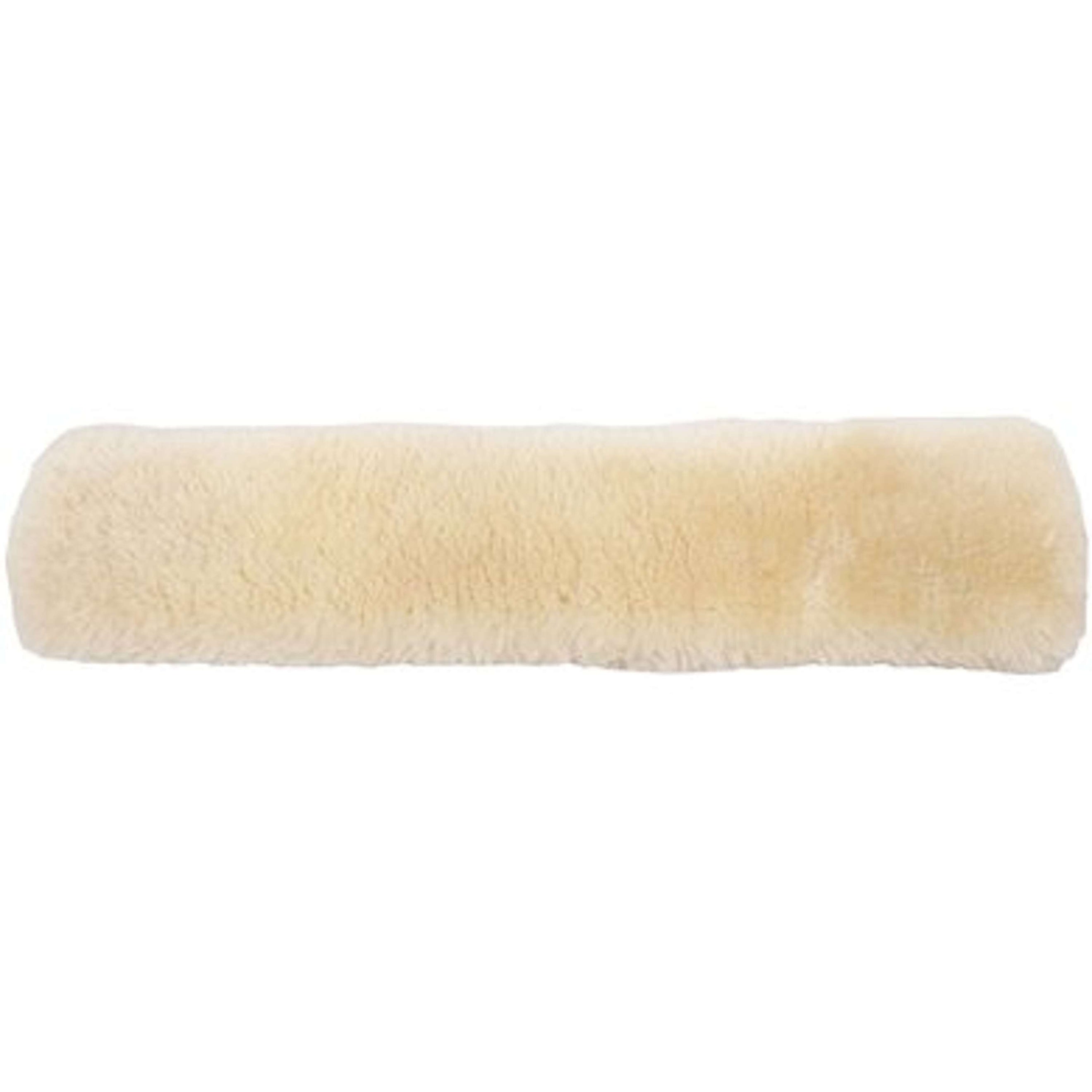 Harry's Horse Sangle de Dressage en Fourrure Peau d'Agneau Nature