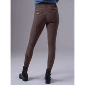 PS of Sweden Pantalon d'Équitation Marina Full Grip Mocca Mauve