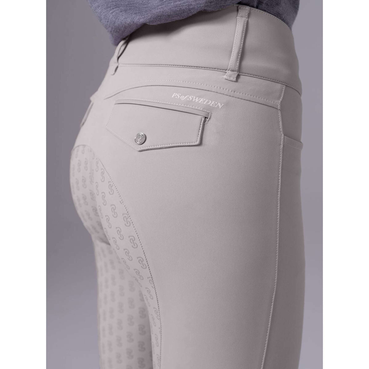 PS of Sweden Pantalon d'Équitation Martina Full Grip Greige