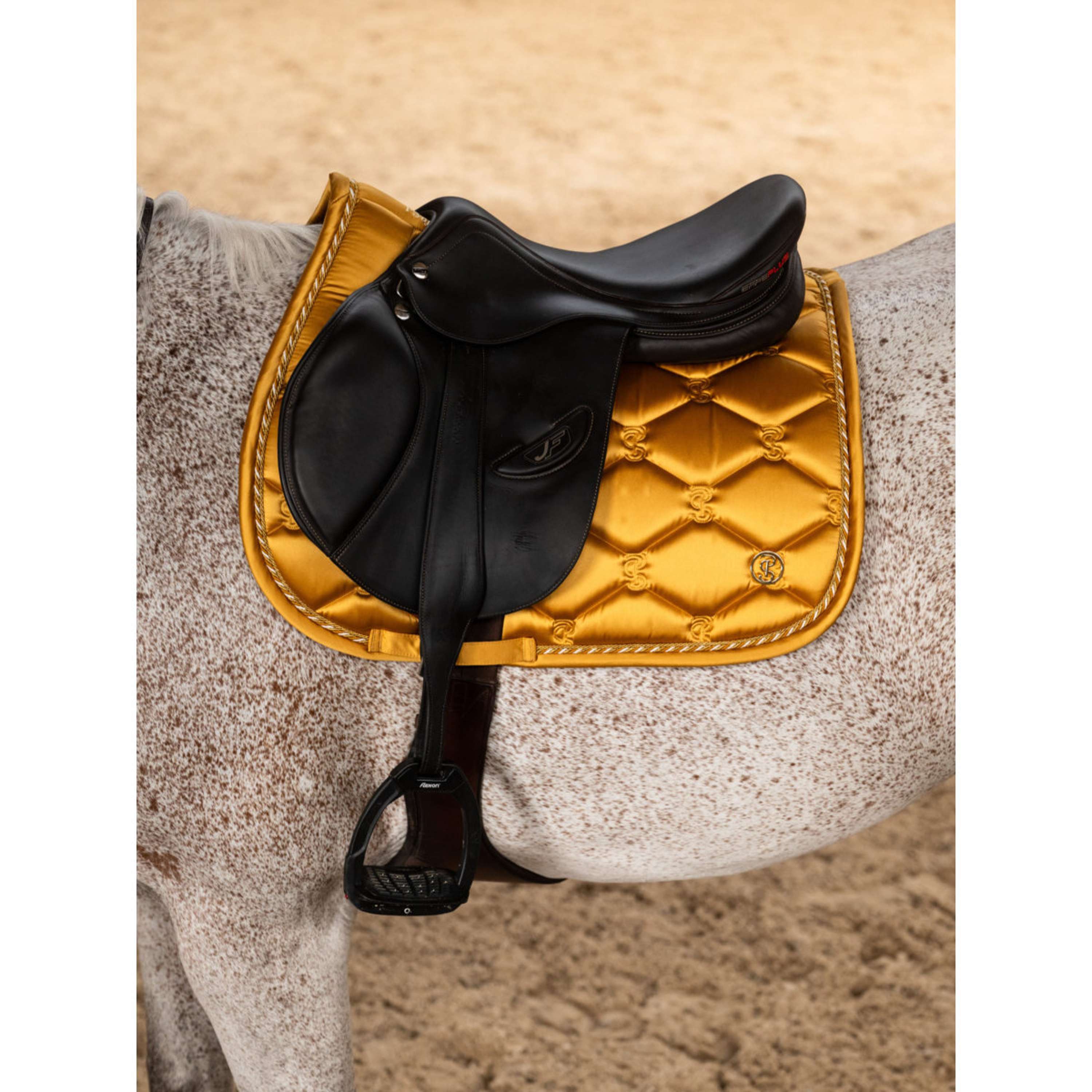 PS of Sweden Tapis de Selle Signature de Saut Old Gold