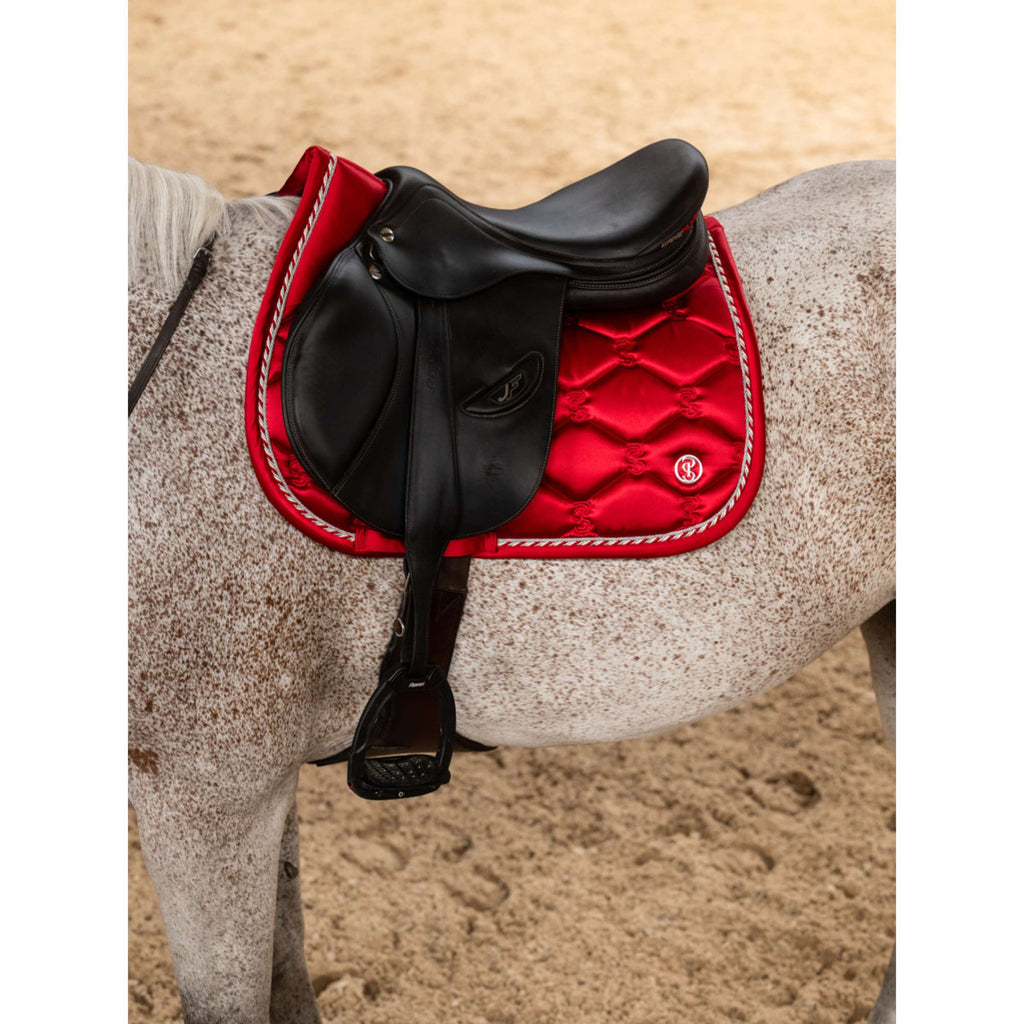 PS of Sweden Tapis de Selle Signature de Saut Cranberry Red