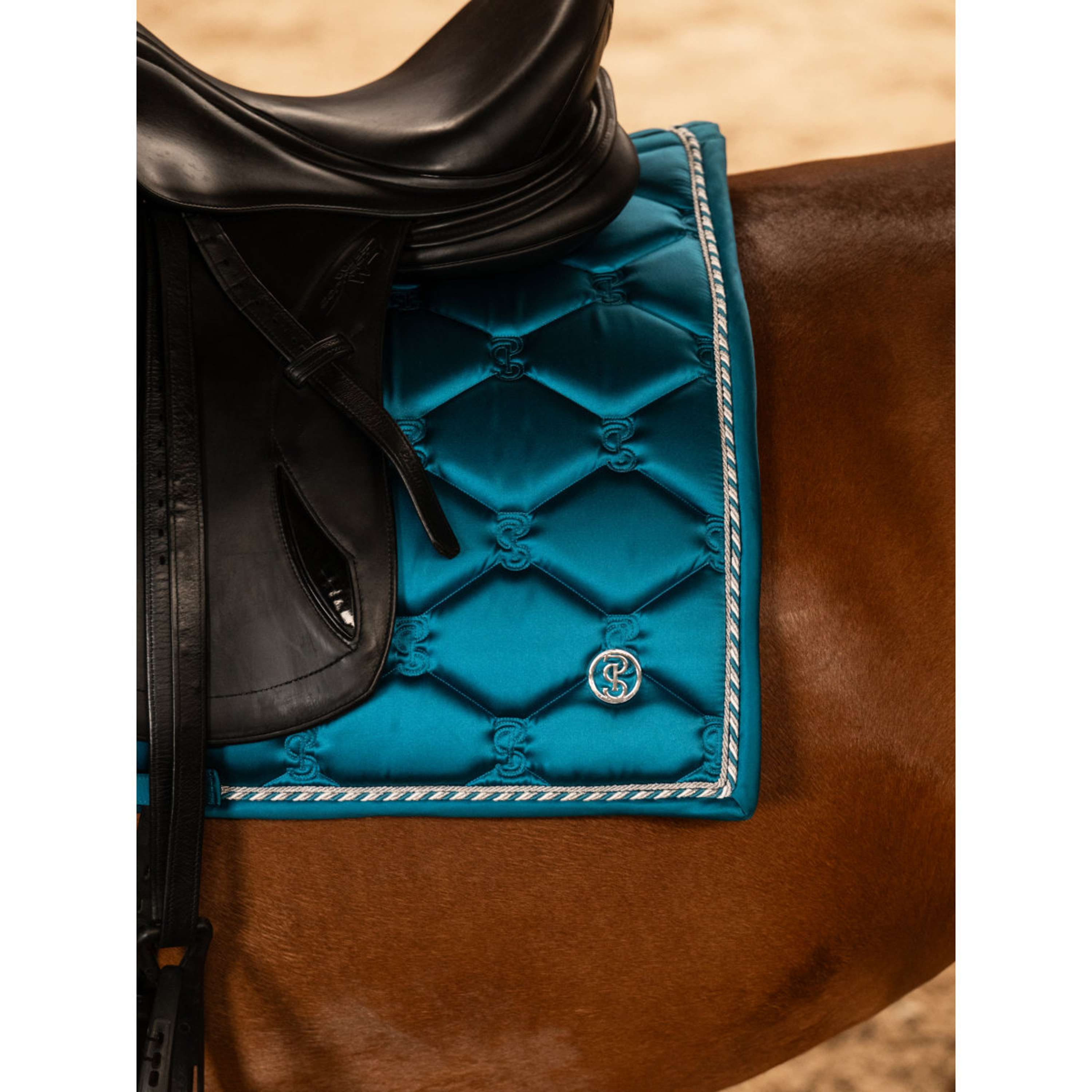 PS of Sweden Tapis de Selle Signature Dressage Evening Teal