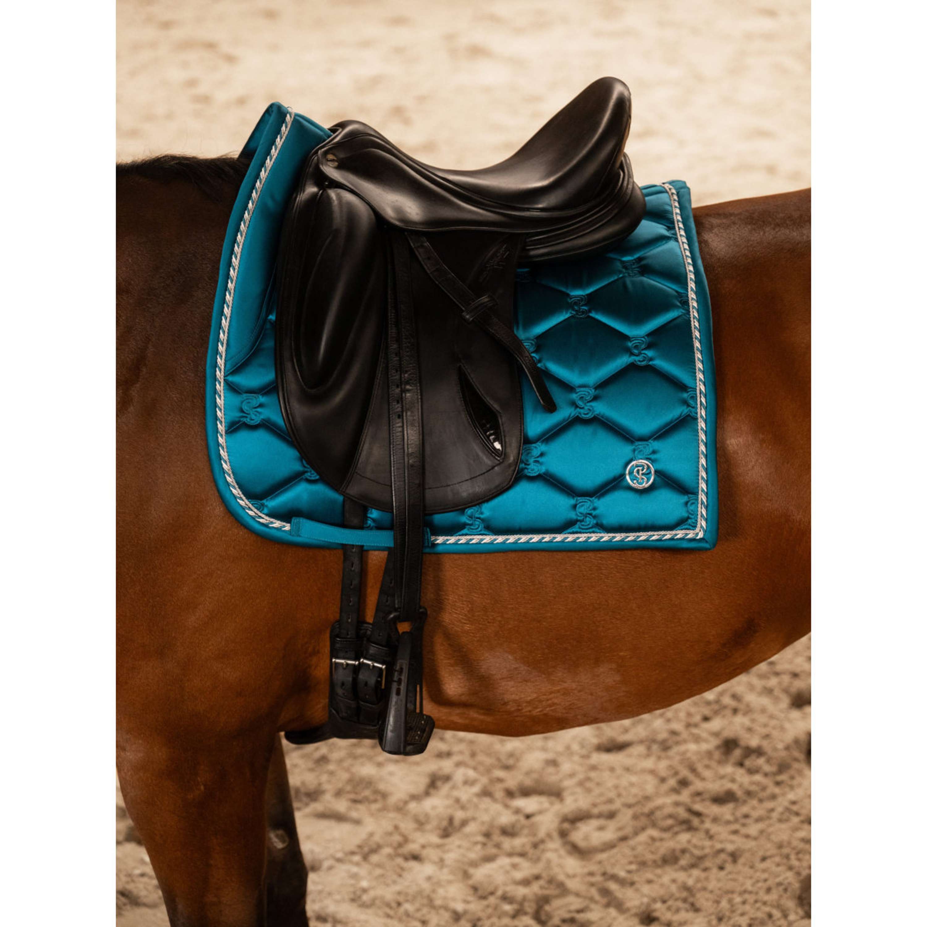 PS of Sweden Tapis de Selle Signature Dressage Evening Teal