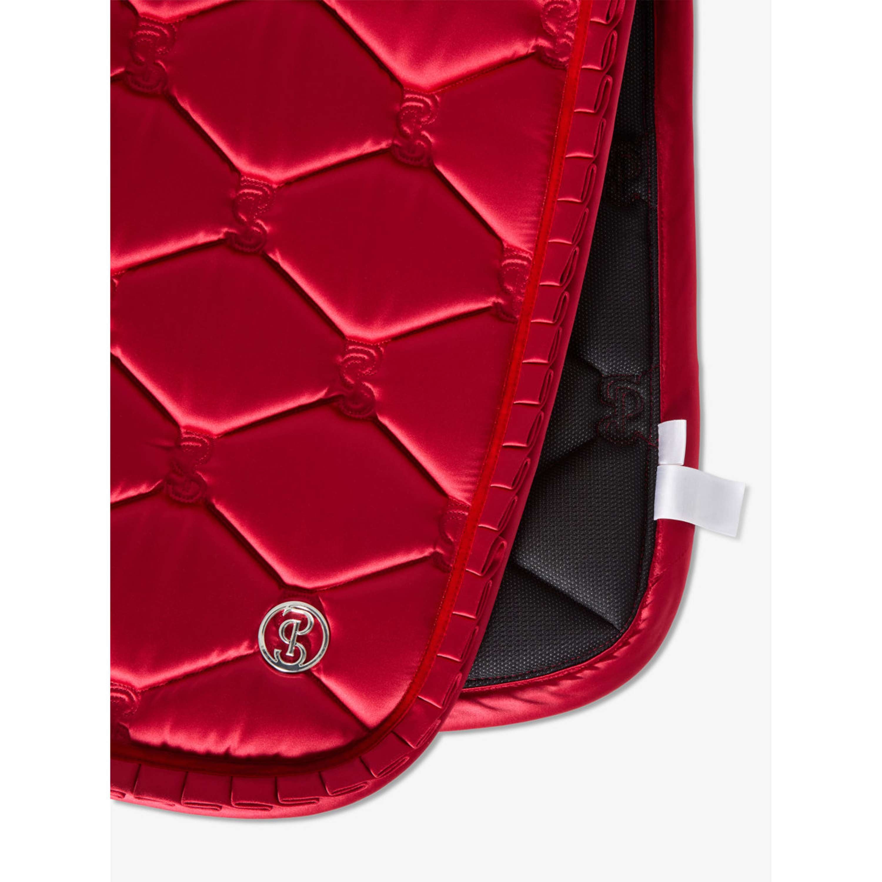 PS of Sweden Tapis de Selle Ruffle Dressage Cranberry Red