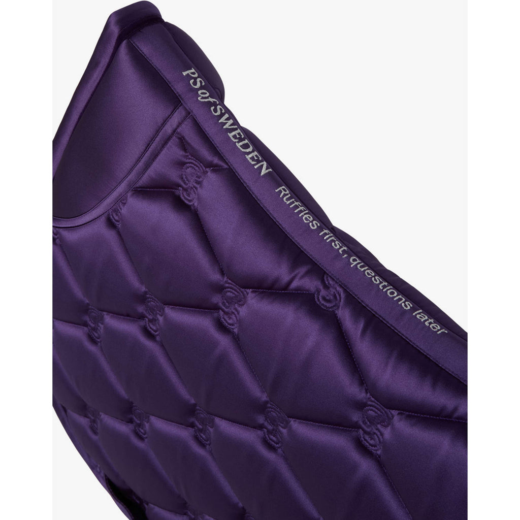 PS of Sweden Tapis de Selle Ruffle de Saut Eclipse Purple
