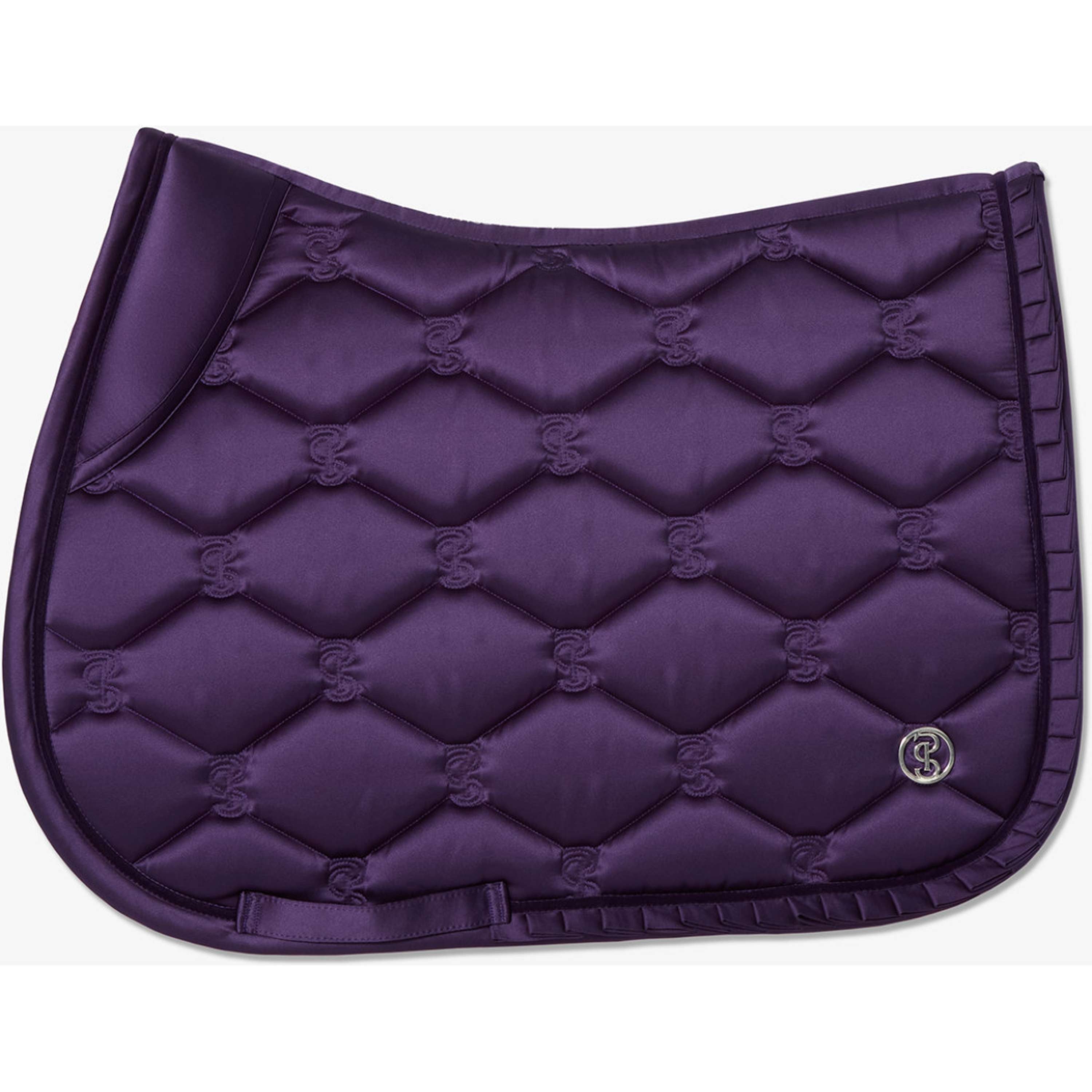 PS of Sweden Tapis de Selle Ruffle de Saut Eclipse Purple