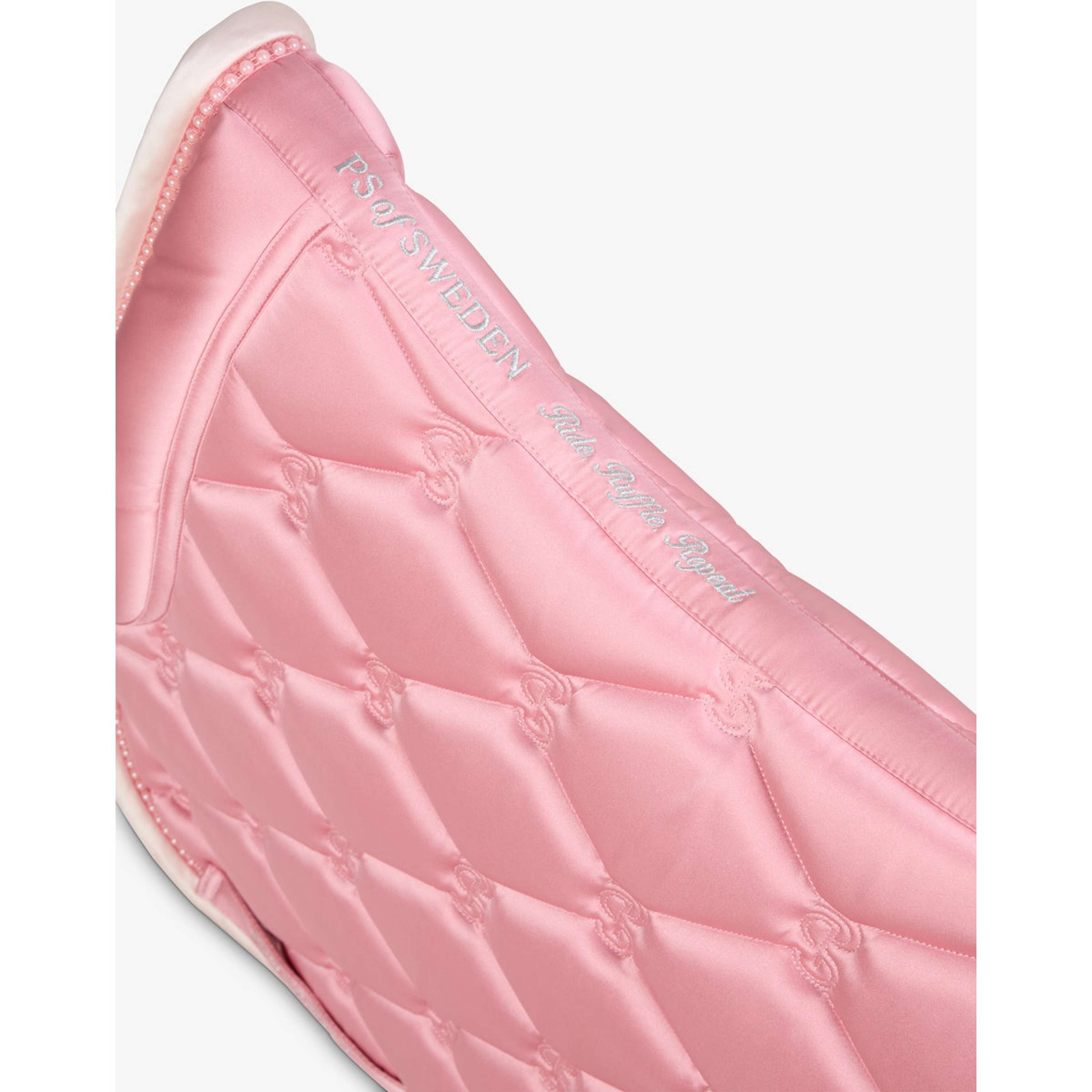 PS of Sweden Tapis de Selle Ruffle Pearl Dressage Vintage Pink