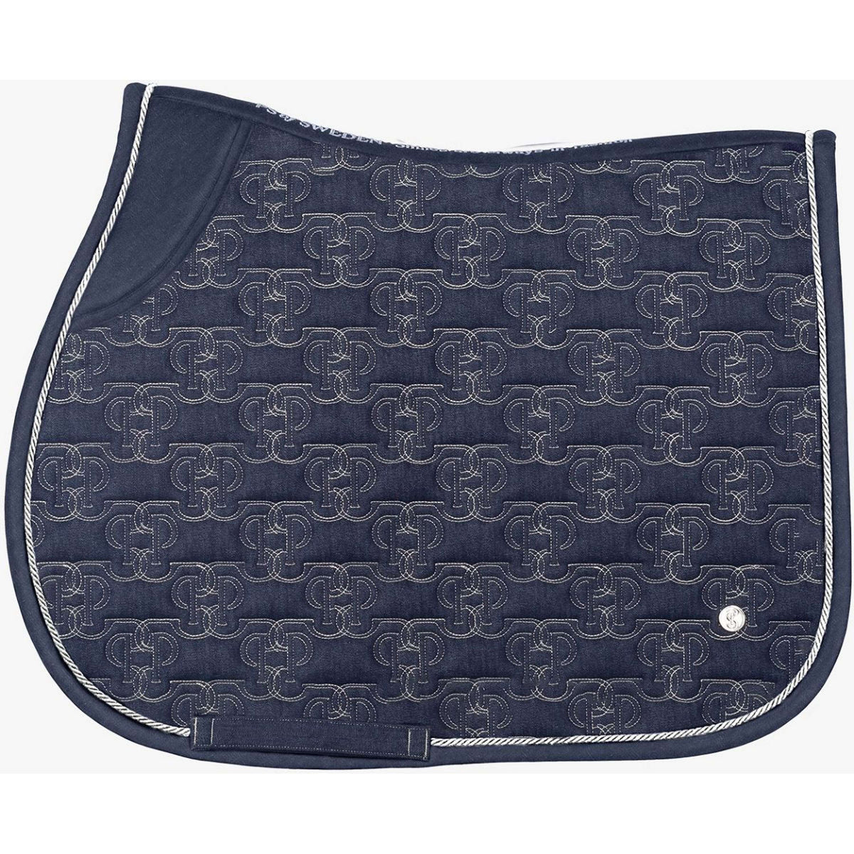 PS of Sweden Tapis de Selle Denim Monogram de Saut Denim