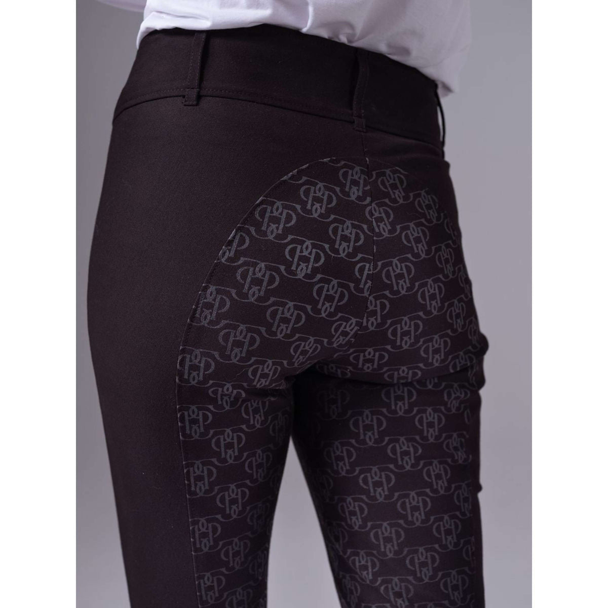 PS of Sweden Pantalon d'Équitation Celia Croco Noir