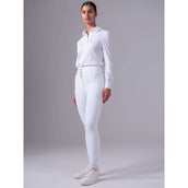 PS of Sweden Pantalon d'Équitation Charlotte Full Grip Blanc