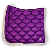 PS of Sweden Tapis de Selle Stardust Pearl Dressage Sparkly Violet