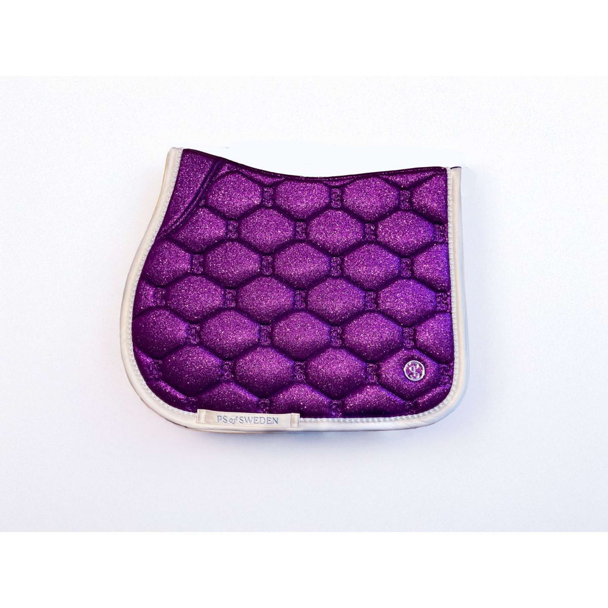 PS of Sweden Tapis de Selle Stardust Pearl de Saut Sparkly Violet