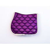 PS of Sweden Tapis de Selle Stardust Pearl de Saut Sparkly Violet