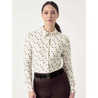 PS of Sweden Shirt Valerie Printed Longues Manches Off White Monogram