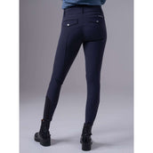 PS of Sweden Pantalon d'Équitation Marina Full Grip Marin