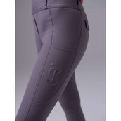 PS of Sweden Legging d'Équitation Katja Full Grip Lava Grey