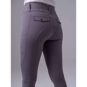 PS of Sweden Legging d'Équitation Katja Full Grip Lava Grey