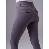 PS of Sweden Legging d'Équitation Katja Full Grip Lava Grey