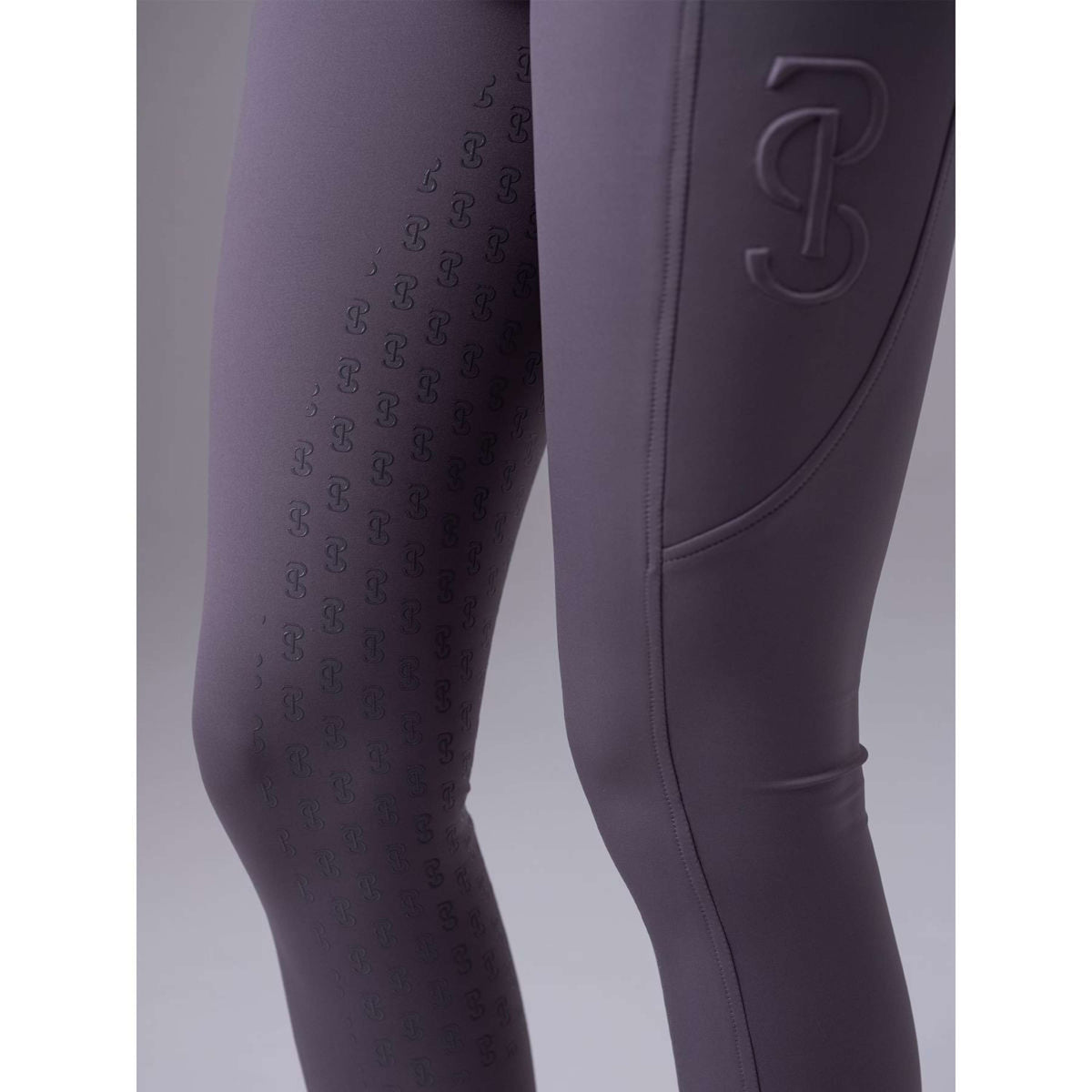 PS of Sweden Legging d'Équitation Katja Full Grip Lava Grey