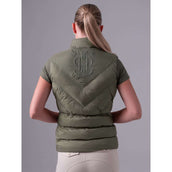 PS of Sweden Gilet Sans Manches Lucy Vintage Green