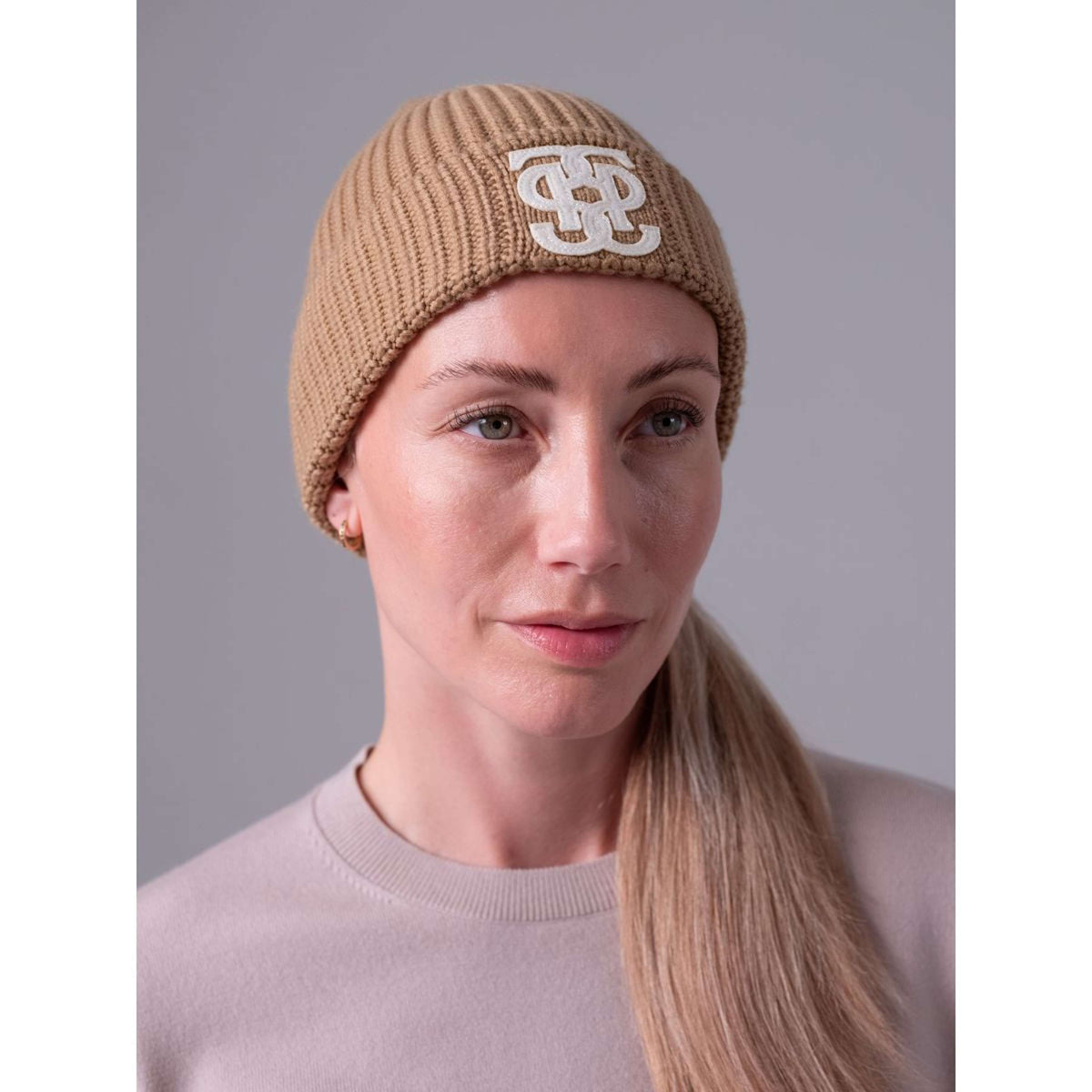 PS of Sweden Bonnet Lou Felt Monogram Chameau