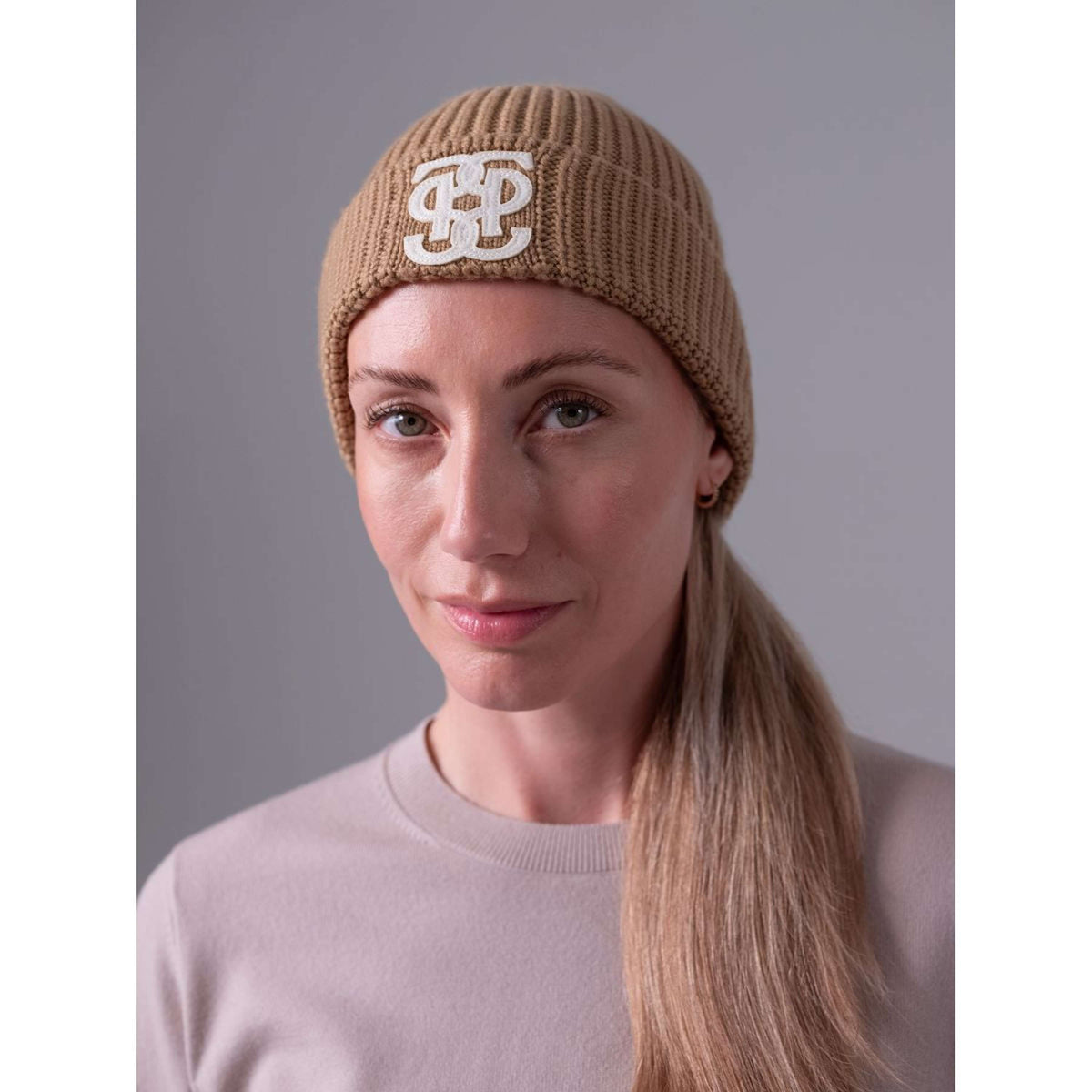 PS of Sweden Bonnet Lou Felt Monogram Chameau