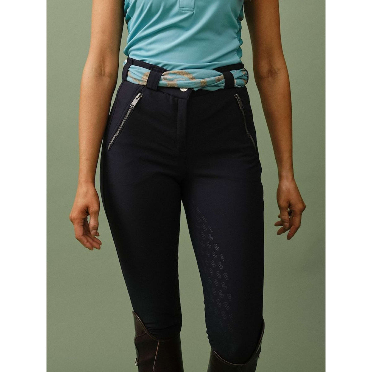 PS of Sweden Pantalon d'Équitation Ivy Marin