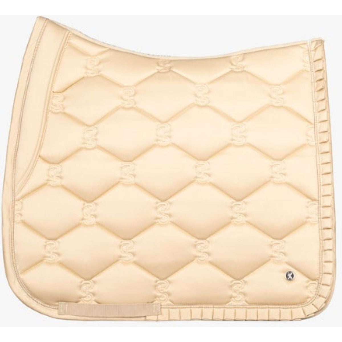 PS of Sweden Tapis de Selle Ruffle Dressage Light Sand
