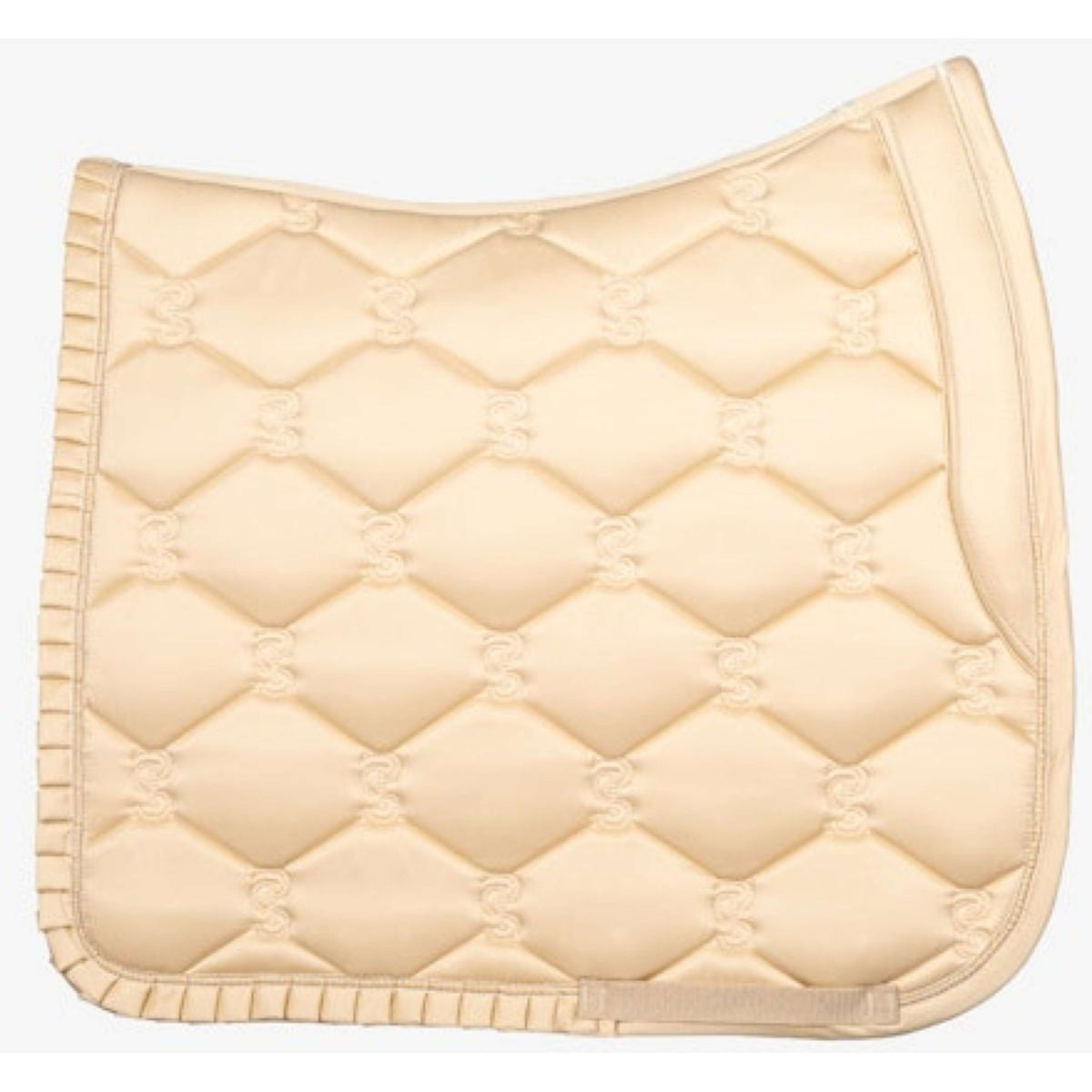 PS of Sweden Tapis de Selle Ruffle Dressage Light Sand