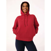 PS of Sweden Pull col Hoodie Angela Chilli Red